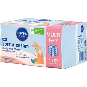 4006000034157 - Feuchttücher SOFT & CREAM weiß 57 Tücher 4006000034157 228 Tuch 4006000034157 - Feuchttücher SOFT & CREAM weiß 57 Tücher 4006000034157 228 Tuch