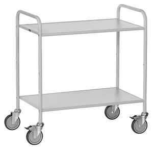 4017976048802 - Fetra 4880 Etagenwagen Stahl pulverbeschichtet Traglast (max) 150 kg Lichtgrau (RAL 7035)