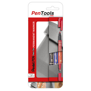4016284345894 - N75W Permanentmarker Extra Fein Rundspitze 03 mm - 12 mm Blau Rot Schwarz Nicht Nachfüllbar 3 Stück 4016284345894 - N75W Permanentmarker Extra Fein Rundspitze 03 mm - 12 mm Blau Rot Schwarz Nicht Nachfüllbar 3 Stück