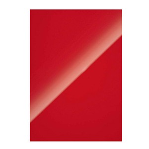 0077511537837 - Umschlagkarton Chromolux 5378303 A4 Karton 250 g m² rot weiß hochglänzend 0077511537837 100 Stück