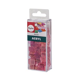 4006166823770 - Mosaiksteine rosa pink transparent Acryl transparent