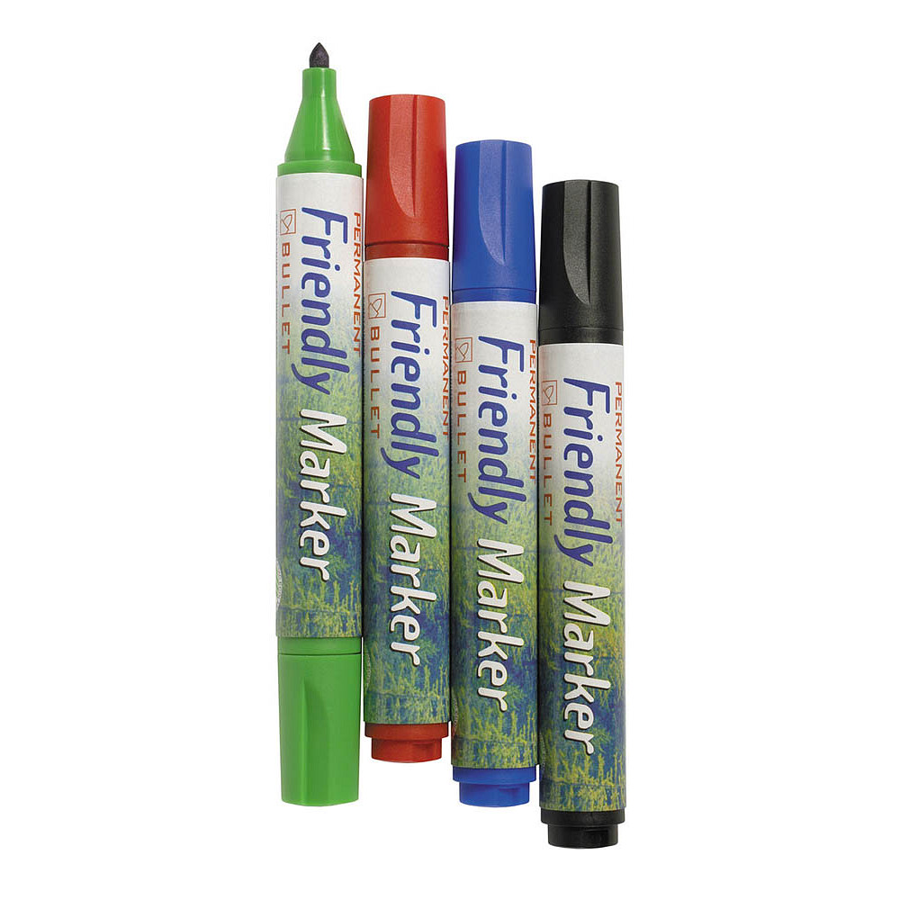 BALLOGRAF® Friendly Fine Permanentmarker-Set farbsortiert 1,5 - 3,0 mm ...