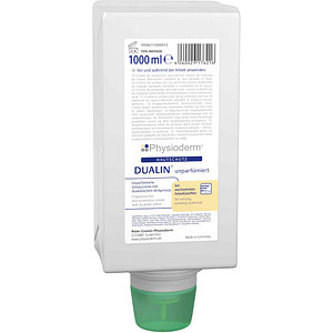 4260029176216 - DUALINunparfümiert Hautschutzcreme 10 l 4260029176216 Physioderm 4260029176216 - DUALINunparfümiert Hautschutzcreme 10 l 4260029176216 Physioderm
