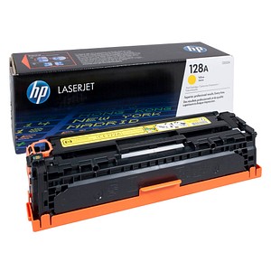 HP 128A (CE322A) gelb Tonerkartusche