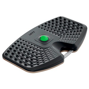 4002432136063 - Ergo Active Balance Board ergonomisch für dynamisches Bewegen um 14° geneigt entnehmbare Massagekugel bis 200 kg dunkelgrau