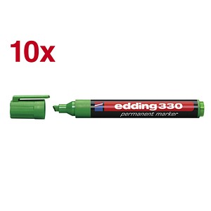 4004764063000 - Permanentmarker 330 grün 1-5mm Keilspitze 4004764063000 4-330004 10 Stück 4004764063000 - Permanentmarker 330 grün 1-5mm Keilspitze 4004764063000 4-330004 10 Stück