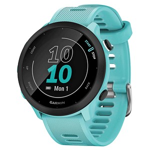 0753759279653 - Forerunner 55 - Aqua green - Sportuhr mit Band - Silikon - aqua green - Anzeige 263 cm (104) - Bluetooth ANT+ - 37 g