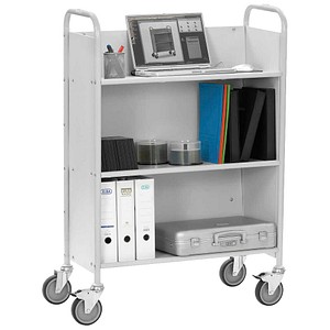 4017976348919 - Fetra fetra 4891 Bürowagen Stahl pulverbeschichtet Traglast (max) 150 kg Lichtgrau (RAL 7035)