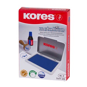 9023800715517 - Stempelkissen METALLICA (B)110 x (T)70 mm blau