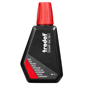 0092399558859 - Stempelfarbe Colour 51-7011-041 ohne Öl 28ml Flasche rot 0092399558859 28 Milliliter