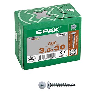 4003530258114 - Spax - Rückwandkopf Ohne Linse T-Star Plus T20 Vollgewinde 4Cut Wirox 300St 35x30 4003530258114 - Spax - Rückwandkopf Ohne Linse T-Star Plus T20 Vollgewinde 4Cut Wirox 300St 35x30