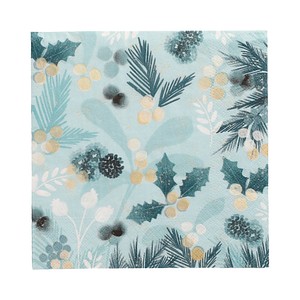4002911733387 - Servietten Blue Christmas 20 St