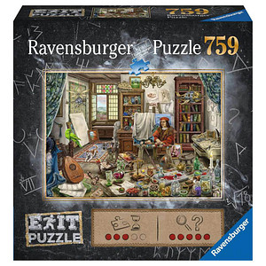 4005556167821 - Exit Das Künstleratelier - Kontur-Puzzle - 759 Stück(e) - Kunst - Kinder & Erwachsene - 12 Jahr(e) (16782)