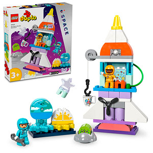 LEGO® Duplo 10422 3-in-1-Spaceshuttle für viele Abenteuer Bausatz