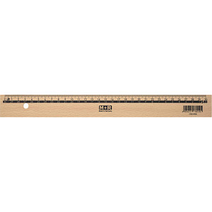 4004627760145 - 719300900 Holzlineal Doppelskala 30cm braun 4004627760145 M+R 4004627760145 - 719300900 Holzlineal Doppelskala 30cm braun 4004627760145 M+R