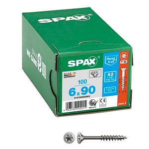 4003530092015 - Universalschrauben T30 Senkkopf Edelstahl A2 0197000600903 6 mm x 90 mm 100 St 4003530092015 - Universalschrauben T30 Senkkopf Edelstahl A2 0197000600903 6 mm x 90 mm 100 St