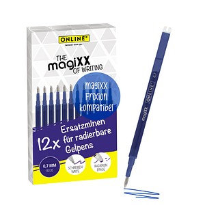 4014421401670 - magiXX Gelschreiberminen blau 07 mm 4014421401670 12 Stück 4014421401670 - magiXX Gelschreiberminen blau 07 mm 4014421401670 12 Stück