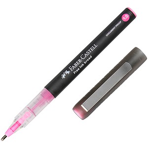 4005403483289 - Free Ink Tintenroller grau 15 mm Schreibfarbe pink 4005403483289 Faber-Castell