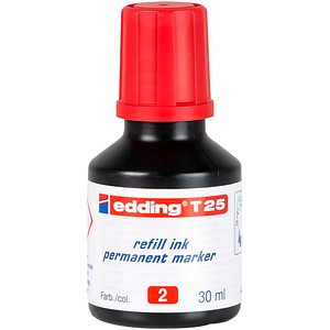 edding Nachfülltinte T 25 rot