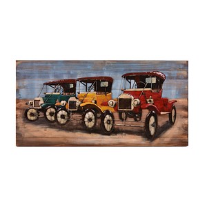 4041908127471 - Wandbild 3D Oldtimer 4041908127471 Garden Pleasure