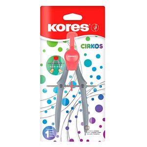 9023800420107 - Zirkel Cirkos grau-rot 1 St