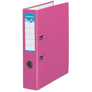 DONAU Klassik Ordner pink Karton 7,5 cm DIN A4