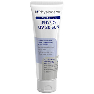 4260029172324 - Hautschutzcreme physio uv 30 sun 100 ml wasserfest - Physioderm 4260029172324 - Hautschutzcreme physio uv 30 sun 100 ml wasserfest - Physioderm