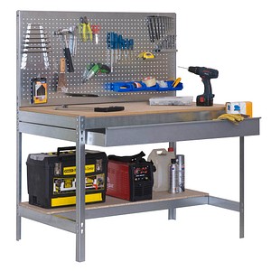 8425437072536 - Werkbank-Set SIMONWORK BT2 BOX grau 1 Schublade 1510 x 610 x 1445 cm 8425437072536 Simonrack 8425437072536 - Werkbank-Set SIMONWORK BT2 BOX grau 1 Schublade 1510 x 610 x 1445 cm 8425437072536 Simonrack