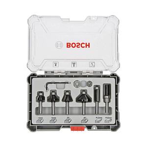 3165140958004 - Rand- und Kantenfräser-Set 6-teilig 8-mm-Schaft für Oberfräsen 2607017469 - Bosch 3165140958004 - Rand- und Kantenfräser-Set 6-teilig 8-mm-Schaft für Oberfräsen 2607017469 - Bosch