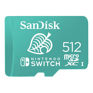 0619659184650 - SanDisk Nintendo Switch microSD-card - 100 90MB - 512GB - Animal Crossing edition 0619659184650 - SanDisk Nintendo Switch microSD-card - 100 90MB - 512GB - Animal Crossing edition