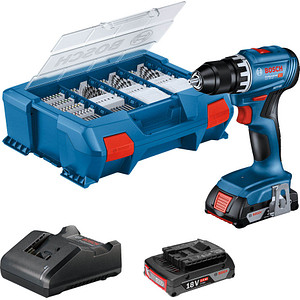 4059952635682 - AKTION BOSCH Professional GSR 18V-45 Akku-Bohrschrauber-Set 180 V mit 2 Akkus mit Prämie nach Registrierung 4059952635682 - AKTION BOSCH Professional GSR 18V-45 Akku-Bohrschrauber-Set 180 V mit 2 Akkus mit Prämie nach Registrierung