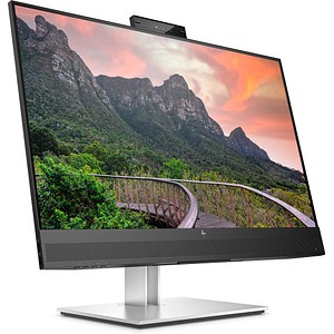 0195908730255 - E27m G4 Conferencing Monitor - Schwarz - 5 ms - E-Series LED-Monitor 686 cm (27) 2560 x 1440 QHD @ 75 Hz IPS 300 cd m² 10001 5 ms HDMI DisplayPort USB-C Lautsprecher Silber (Halter) schwarzer Kopf [Energieklasse F] (40Z29AA#ABB)