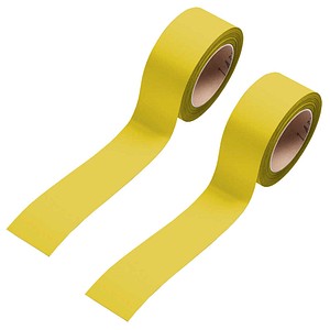 4052301042902 - 2 Magnetschilder gelb 10 cm x 100 m