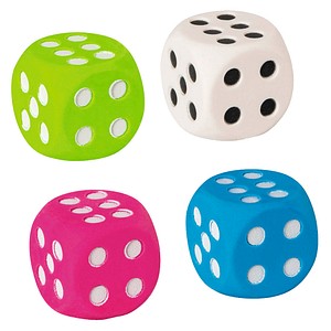 4061947040814 - 0 BRUNNEN Radiergummis Radiergummi Würfel farbsortiert