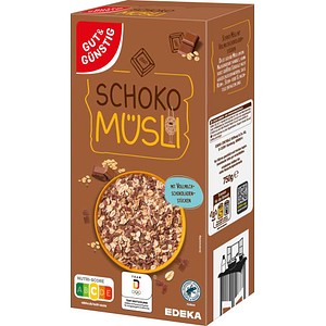 GUT&GÜNSTIG Schoko Müsli 750,0 g, 1 St.