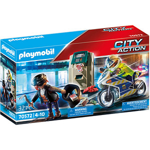 4008789705723 - Playmobil City Action Polizei-Motorrad - Junge Mädchen - 4 Jahr(e) - Kunststoff - Mehrfarben (70572)