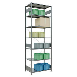 4004514202666 - Fachbodenregal Komplettregale MULTIplus150 Traglast 150kg 3000x1000x600mm (Grundregal) 4004514202666 - Fachbodenregal Komplettregale MULTIplus150 Traglast 150kg 3000x1000x600mm (Grundregal)