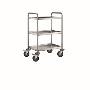 4048866610359 - Servierwagen SW 6 x 4-3 silber 500 x 700 x 950 cm 4048866610359 BPRO 4048866610359 - Servierwagen SW 6 x 4-3 silber 500 x 700 x 950 cm 4048866610359 BPRO