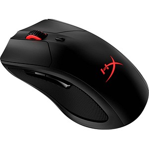 0196188049556 - HyperX Pulsefire Dart Wireless Gaming-Maus Kabellos Funk Kabelgebunden Optisch Schwarz 6 Tasten 16000 dpi Beleuchtet