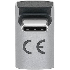 4040849744426 - GOOBAY 74442 - USB 40 Adapter C Stecker auf Buchse L-Form kurz