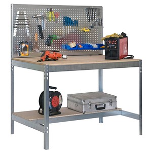 8425437072444 - Werkbank-Set SIMONWORK BT2 grau 1510 x 610 x 1445 cm 8425437072444 Simonrack