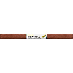 folia Krepppapier braun 10 Rollen