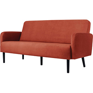 3660141954357 - 3-Sitzer Sofa LISBOA rost schwarz Stoff 3660141954357 PAPERFLOW 3660141954357 - 3-Sitzer Sofa LISBOA rost schwarz Stoff 3660141954357 PAPERFLOW
