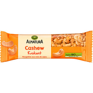 0000042215165 - ALNATURA Bio Cashew Krokant Nussriegel 300 g