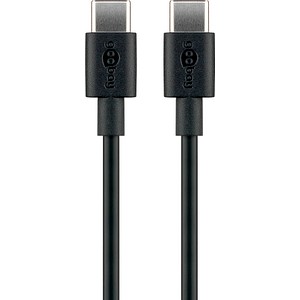 4040849663161 - GOOBAY 66316 - Sync- & Ladekabel USB-C™  -> USB-C™  05m schwarz