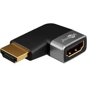 4040849720109 - GOOBAY 72010 - Adapter HDMI Stecker Buchse 8K 60 Hz 90° horizontal