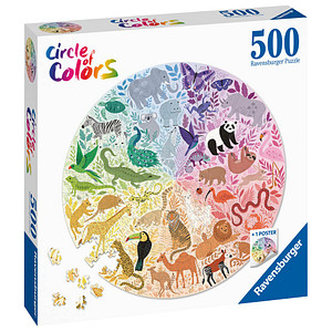 4005556171729 - Circle of Colors Puzzles - Animals 500pcs Boden