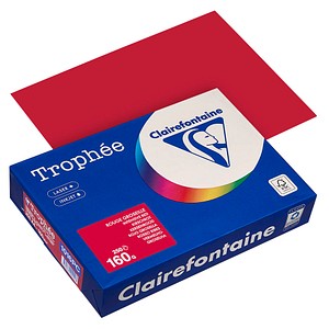 3329680002423 - Kopierpapier Trophée kirschrot DIN A4 160 gm² 250 Blatt 3329680002423 250 Blatt