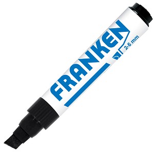 4016946189477 - Flipchartmarker Z2200 10 Stift schwarz 2-6mm Keilspitze 4016946189477 Franken
