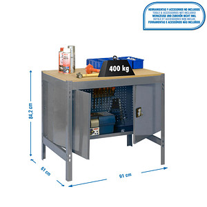 8435104942901 - Werkbank SIMONWORK BT0 grau 910 x 610 x 842 cm 8435104942901 Simonrack 8435104942901 - Werkbank SIMONWORK BT0 grau 910 x 610 x 842 cm 8435104942901 Simonrack